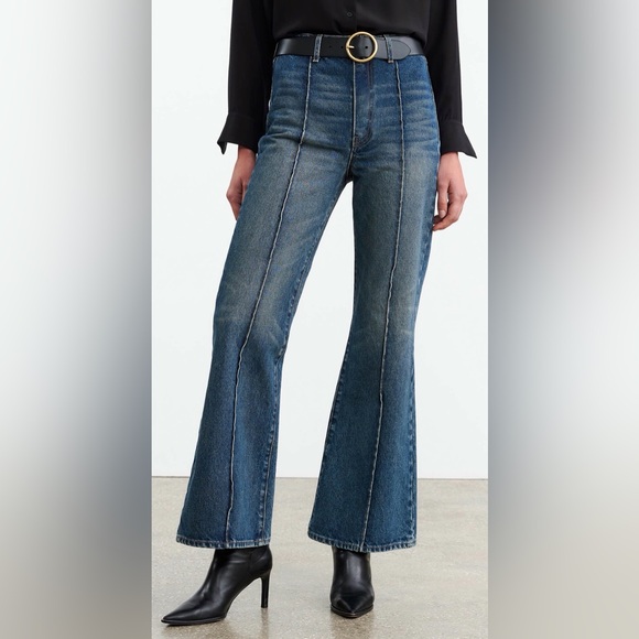 Nili Lotan Adena Flare Jeans - Picture 2 of 7